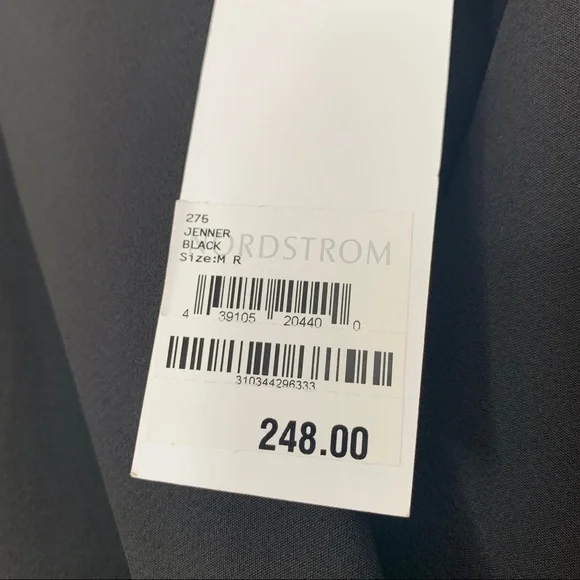 Reformation Jenner Black Double-Breasted Boyfriend Blazer - Picture 7 of 8